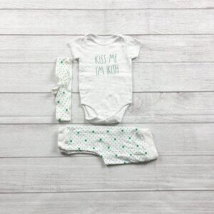 Rae Dunn Shamrock Irish Outfit
